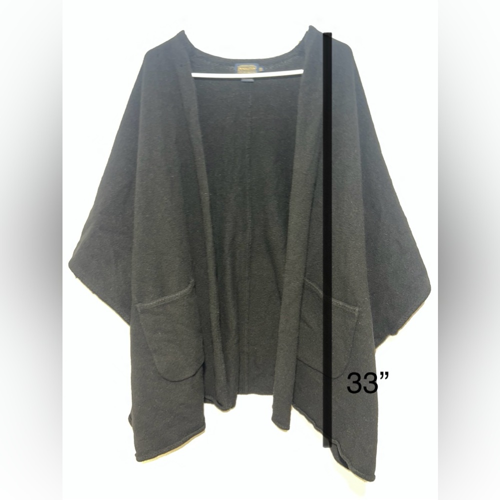 Pendleton Wool Overcoat Jacket Shawl Patch Pocket… - image 4